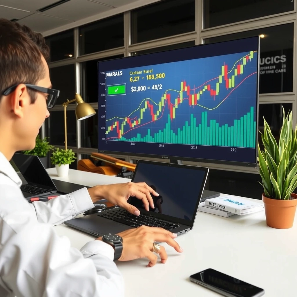 Juego de simulación empresarial con decisiones de inversión y mercado bursátil